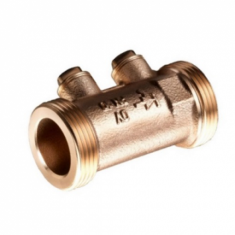 Обратный клапан Aquastrom R Ду 32, НР, 1 1/2, проходной, бронза